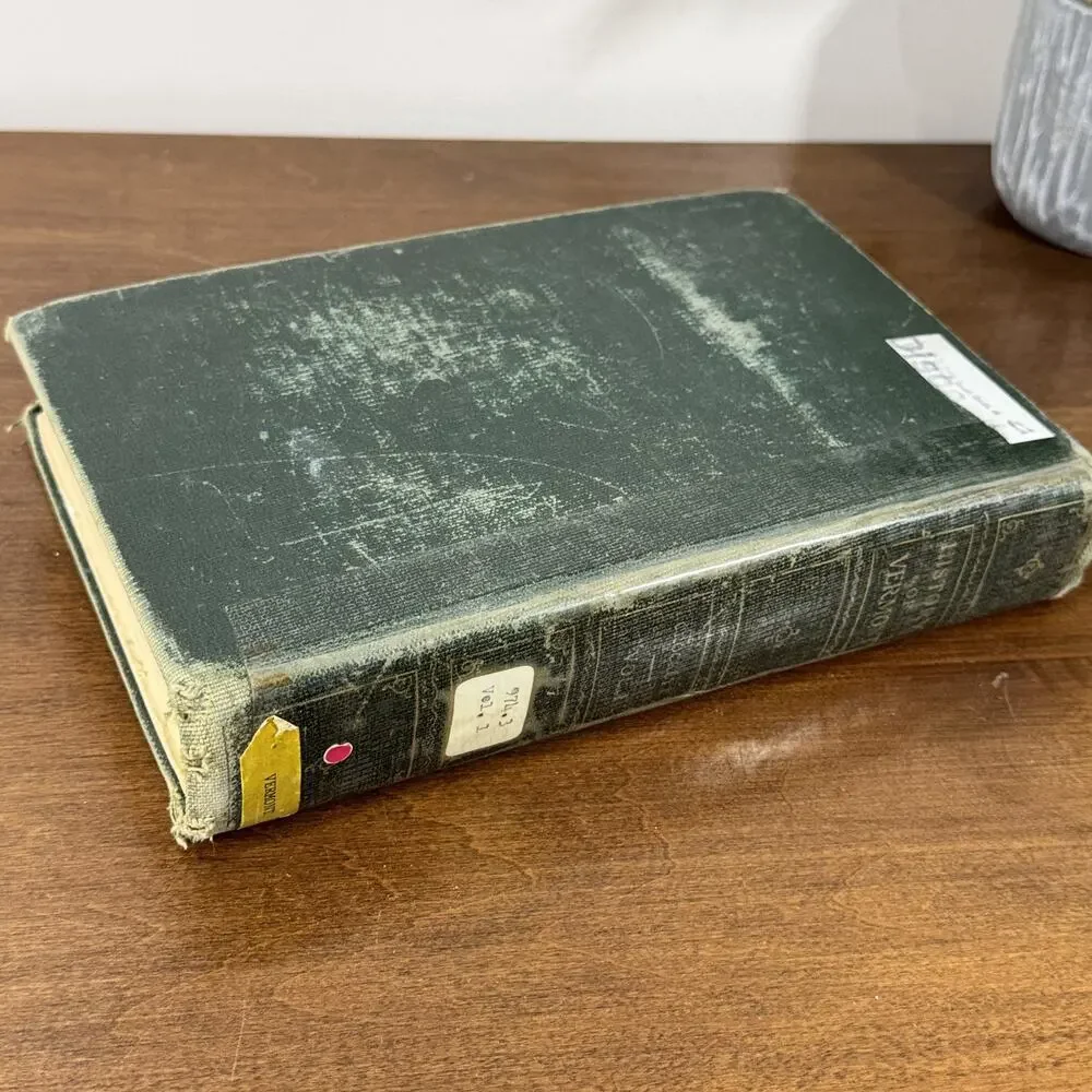 History of Vermont The Green Mountain State Vol 1 Walter Hill Crockett 1921